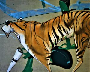 Buddha Tara on Howl moor. Lyke Wake Walk, Yorkshire