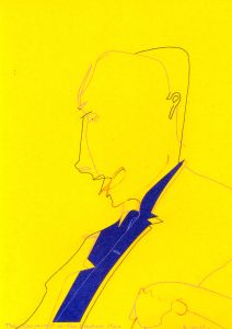 Tony Carpenter as The Elephant Man. Everybody's Reading Festival. Leicester