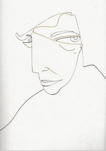 Theresa May drawn from 'The Rest is Politics' - You Tube